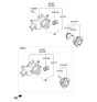 Diagram for 2017 Kia Sportage Control Arm Bushing - 55215D3000