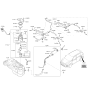 Diagram for Kia Fuel Tank - 31150D3500