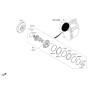 Diagram for Kia Sportage Torque Converter - 451003F800