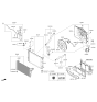 Diagram for Kia K900 Radiator - 253103T200