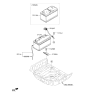 Diagram for 2016 Kia K900 Battery Terminal - 371803T200