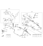 Diagram for Kia K900 Steering Gear Box - 577003T251