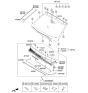 Diagram for 2015 Kia K900 Windshield - 861103T220