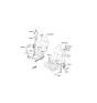 Diagram for Kia K900 Seat Belt - 888103T550AYK