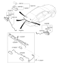 Diagram for 2015 Kia K900 Light Socket - 925303T000