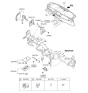 Diagram for 2017 Kia K900 Ignition Switch - 954303T102