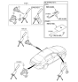 Diagram for 2015 Kia K900 Ignition Lock Assembly - 819053T010