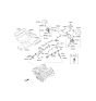 Diagram for Kia K900 Fuel Injector - 353103F500