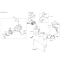 Diagram for Kia Sportage A/C Clutch - 976441R100