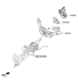 Diagram for Kia K900 Clock Spring - 934903T220