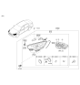 Diagram for Kia Fog Light Bulb - 1864735010