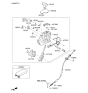 Diagram for 2015 Kia K900 Shift Cable - 467903T320