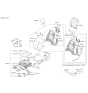 Diagram for 2016 Kia K900 Air Bag Control Module - 889103T500