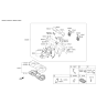 Diagram for 2015 Kia K900 A/C Switch - 933173T160KCA