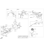 Diagram for Kia Soul Fuel Pump Tank Seal - 1710010000