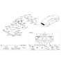 Diagram for Kia K900 Emblem - 863103T300