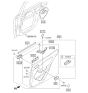 Diagram for Kia Power Window Switch - 935802T500