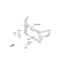 Diagram for 2014 Kia Optima Horn - 966202T150