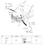 Diagram for 2015 Kia Optima Battery Cable - 918552T160