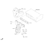 Diagram for 2015 Kia Optima Catalytic Converter - 285102G240