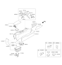 Diagram for 2014 Kia Optima Armrest - 846602T100FAA