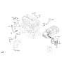 Diagram for 2015 Kia Optima Engine Control Module - 391082GBE1