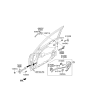 Diagram for 2012 Kia Optima Hybrid Door Handle - 826512T011