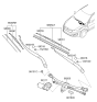 Diagram for Kia Optima Windshield Wiper - 983112T000