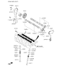 Diagram for Kia Spectra Variable Timing Sprocket - 2432223760