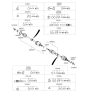 Diagram for 2003 Kia Spectra Axle Shaft - 495012F700