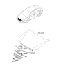 Diagram for Kia Spectra Grille - 863502F501