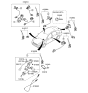 Diagram for 2009 Kia Spectra Door Lock Actuator - 819802FC00