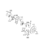 Diagram for Kia Spectra SX Wheel Bearing - 517502F010