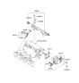 Diagram for Kia Sportage Throttle Body - 3510023701