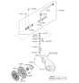 Diagram for 2004 Kia Optima Release Bearing - 4142128020