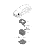 Diagram for 2022 Kia Forte Battery Terminal - 37180M7000