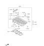 Diagram for Kia Forte Cylinder Head - 75ZG52BX00