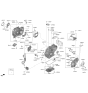 Diagram for Kia Oil Cooler - 482902H100