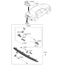 Diagram for 2023 Kia Forte Tailgate Handle - 812602S001