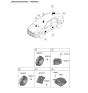 Diagram for Kia Forte Car Speakers - 96380M6200