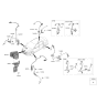 Diagram for 2023 Kia Forte ABS Control Module - 58910M7AA0