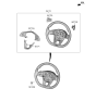 Diagram for 2022 Kia Forte Steering Wheel - 56110M7250B2C