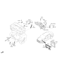 Diagram for 2022 Kia Forte Engine Control Module - 391712ETE1