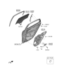 Diagram for 2021 Kia Forte Window Regulator - 83481M7020