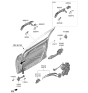 Diagram for 2020 Kia Forte Door Handle - 82651M6210