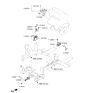 Diagram for 2023 Kia Forte Engine Mount - 21810M6250