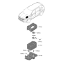 Diagram for 2022 Kia Sorento Battery Tray - 37150R5000