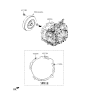 Diagram for 2022 Kia Sorento Transmission Assembly - 450004GDL0