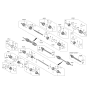 Diagram for 2022 Kia Sorento CV Joint - 49501R5250