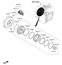 Diagram for Kia Sorento Torque Converter - 451004G625